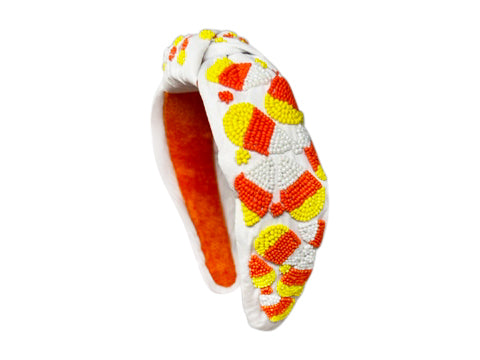 Headband Knot - Candy Corn