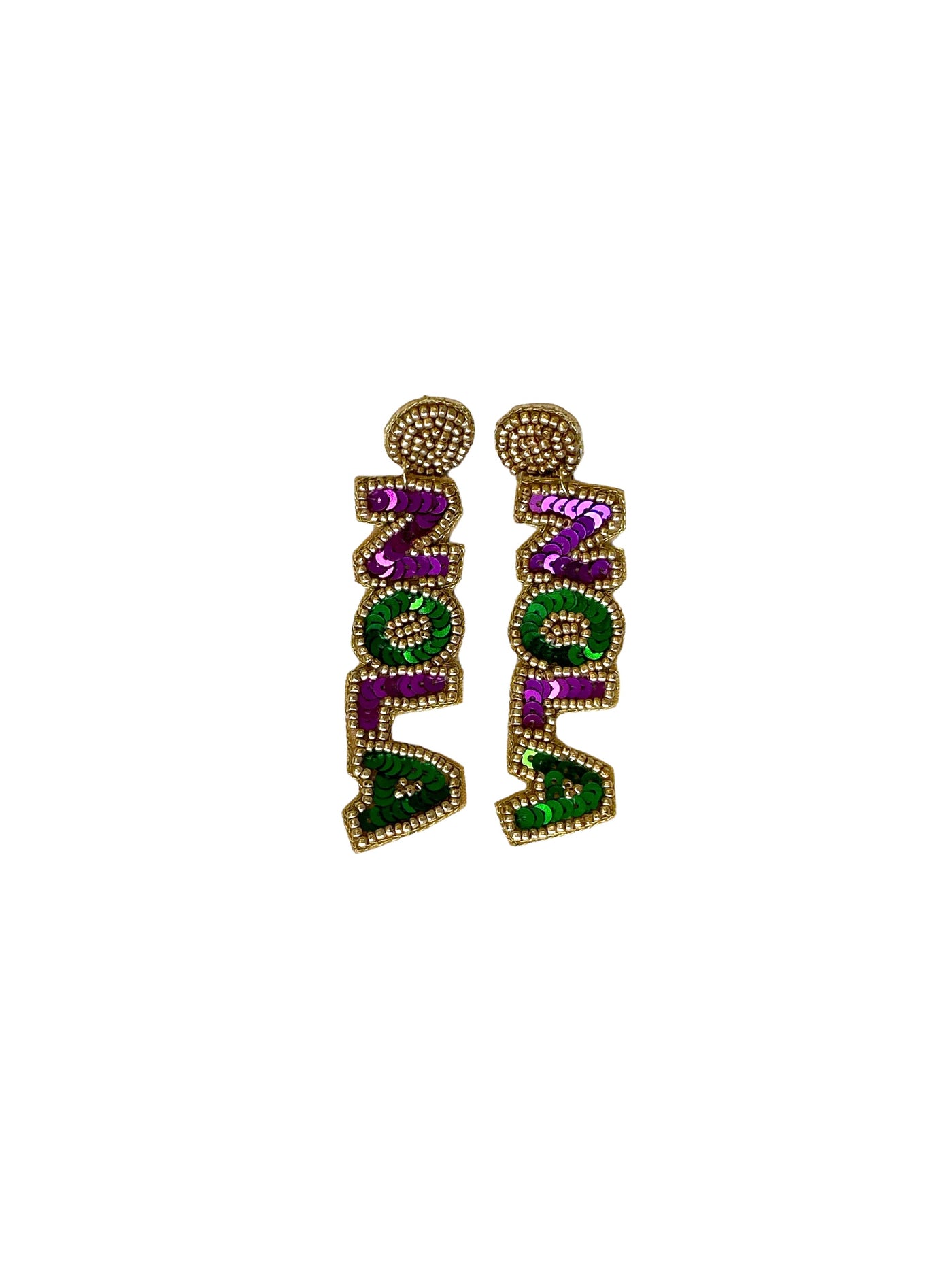 Mardi Gras Nola Earrings