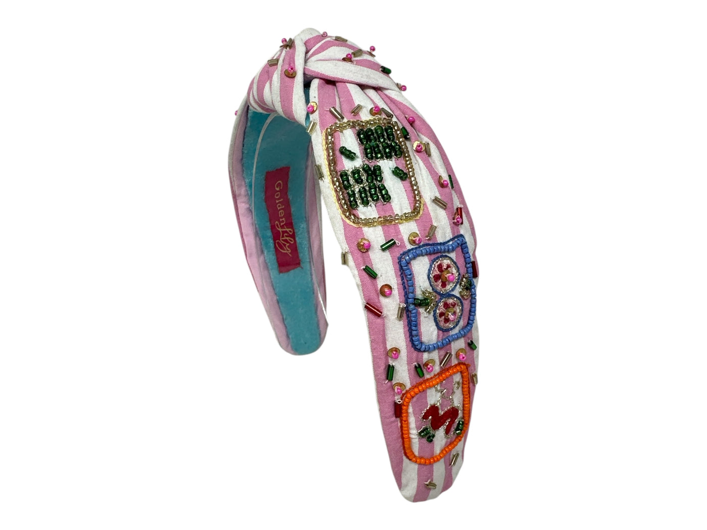 Headband Knot - Mahjong Stripe