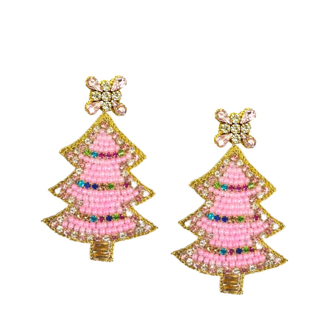 Christmas Sparkle Christmas Tree - Pink