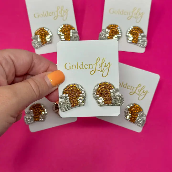 Helmet Stud - Traditional Brown