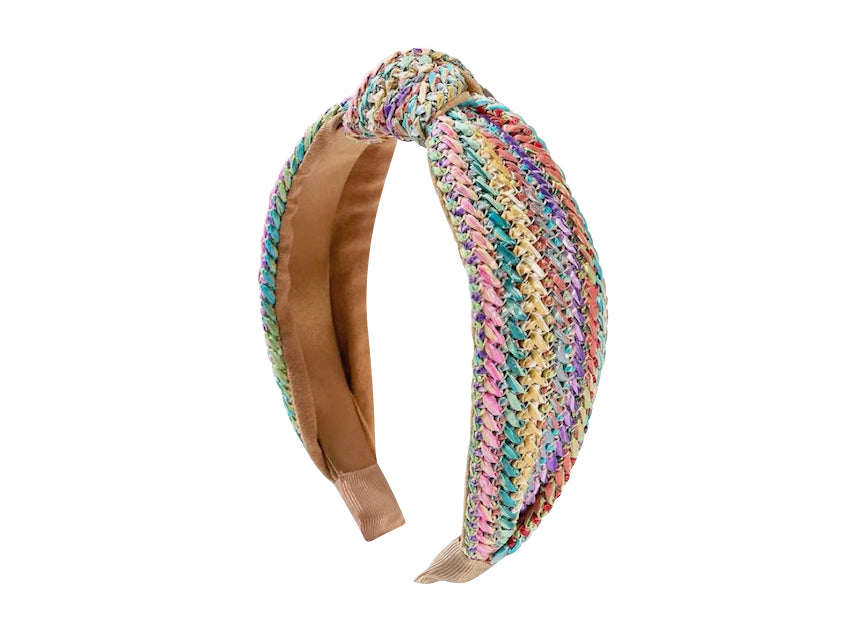 WS Headband Knot - Rattan Multi