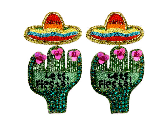 WS Cinco De Mayo - Let's Fiesta Earrings