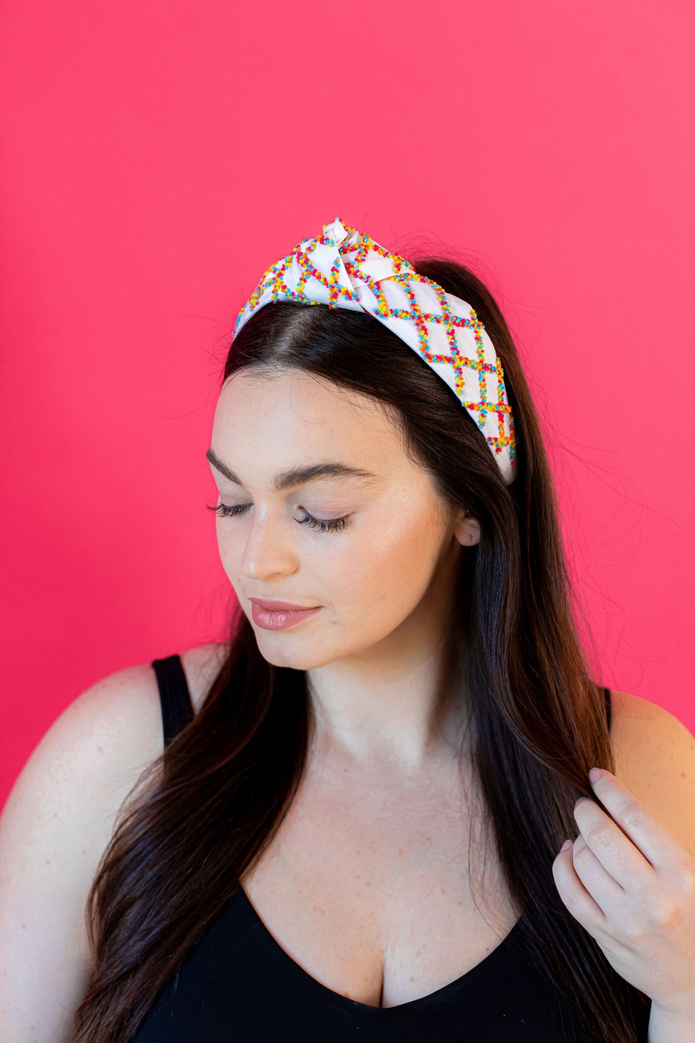 WS Sprinkle Headband - White