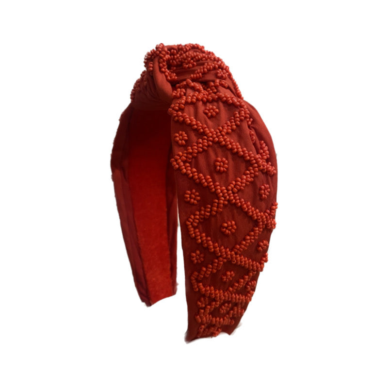 Headband Knot - Monochromatic - Red
